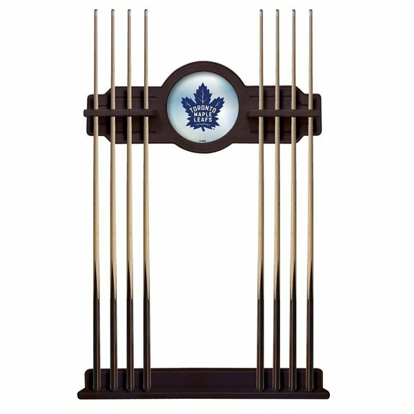 Holland Bar Stool Co Toronto Maple Leafs Cue Rack in English Tudor Finish CueETudTorMpl